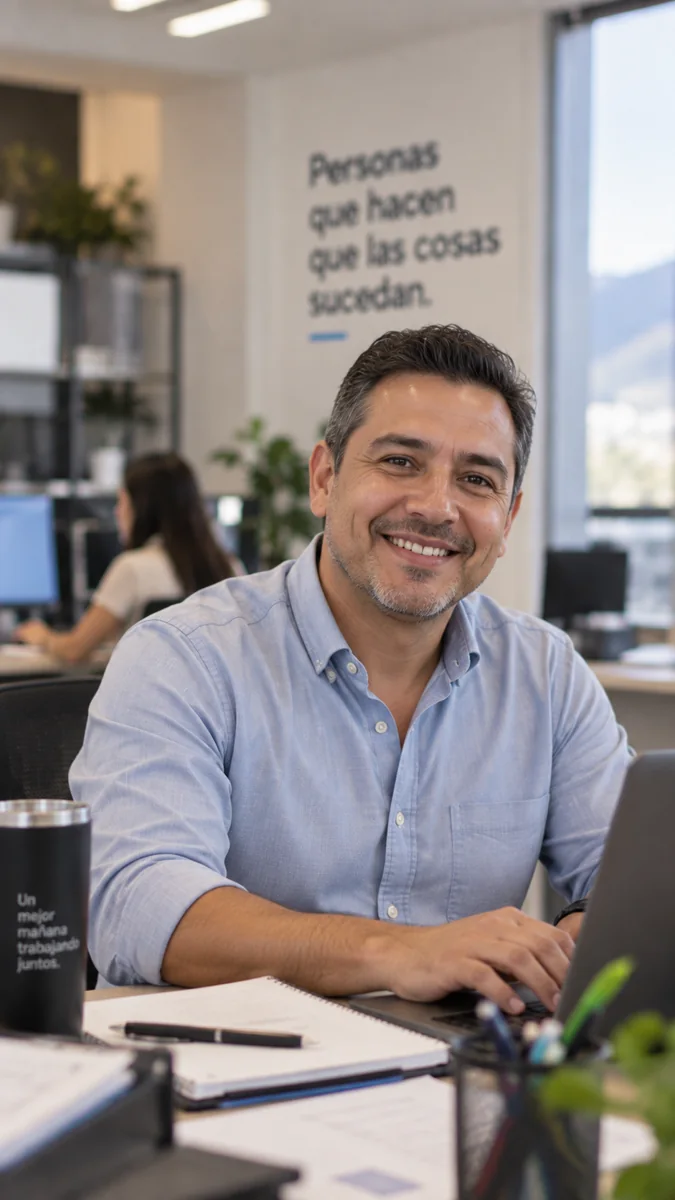 Profesional en su entorno de trabajo